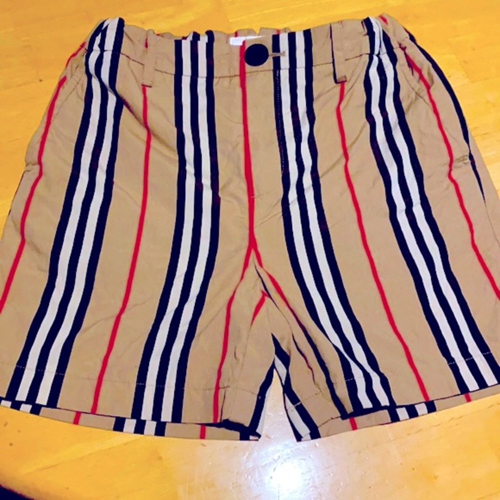 BURBERRY kids check shorts 🩳
